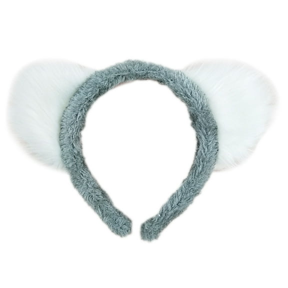 Acahhotxx Heads Band, Koala Headband Ear Hair Animal Headdress Decorative Ornament for Kid Girl Boys Festival Holiday Party Decoration