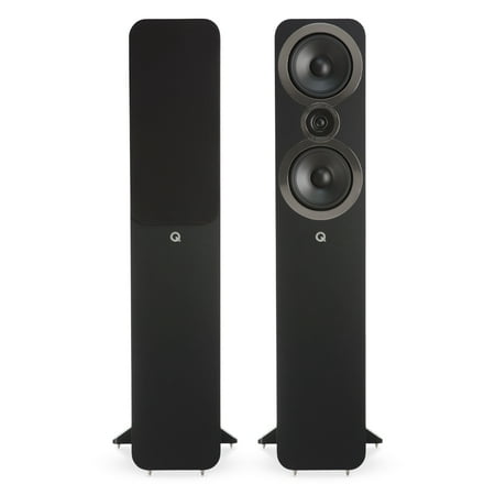 Q Acoustics 3050i Floorstanding Speaker Pair Carbon (Best Floorstanding Speakers Under 3000)