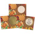 thumbnail image 1 of My Scratch Offs - 50 Pack Harvest Table Thanksgiving Cards DIY Make Your Own Scratch Off Cards & Stickers for Party Favors, Prizes, Raffle Tickets & Reward Cards, 1 of 7