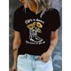 thumbnail image 1 of Vibrant Women's T-Shirt - Round Neck, Casual Sports Style Summer Tee with Sunflower & Cowboy Boots Print, Soft Fabric, Relaxed Fit, Perfect for Outdoor Activities Tee Tee For Adult, Men, Women, Teen, 1 of 6
