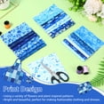 thumbnail image 5 of 84Pcs Gradient Floral Cotton Fabric Bundles 5x5 inches Precut Quilting Fabric Squares for Quilting DIY Sewing Crafts and Scrapbooking, 5 of 9