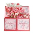 thumbnail image 2 of Mouliraty Happy Valentine's Day Card, 3D Pop Up Valentine Cards, Handwritten Box Paper Carving Originality Festival Gift, for Women, Her, Wife, Girlfriend, Mom, Him, 2 of 9