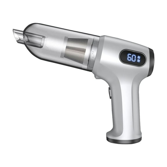 Handheld Vacuum Cordless, 12000PA Strong Suction Hand Held Car Vacuum Cleaner Rechargeable, Portable Hand Vacuum with Multi-Nozzles & Washable Filter for Home Office, Car, Pets