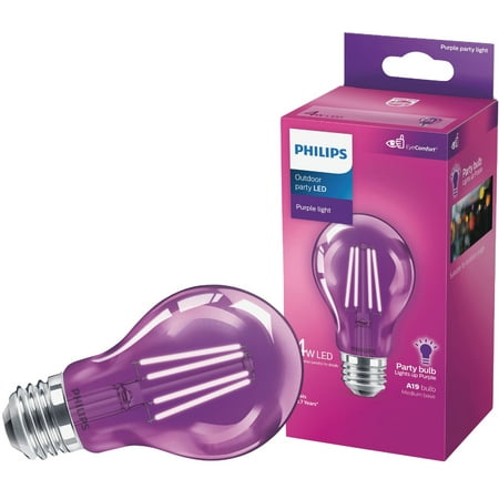 

Philips Lighting Co Philips A19 Medium Indoor/Outdoor LED Decorative Party Light Bulb