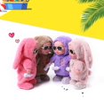 thumbnail image 4 of Cantando Walk Talk Humanoid para muñeca de juguete para niñas infantil brillante felpa eléctrica, 4 of 5