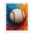 thumbnail image 5 of Paint By Numbers Kit for Adults Beginner - DIY Baseball Swirling Vivid Colors Canvas Painting Kits for Adults, Frameless Paint By Number for Adults for Home Wall Decor 16x20 Inch, 5 of 7