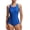 Royal Blue, variant on Women's One Piece Bathing Suit Athletic Racerback Competitive One Piece Training Swimsuit Modest Swimwear Full Coverage Black 42