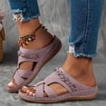 thumbnail image 2 of DAFEI Sandales de Plage Femmes Sandales de Plage Sandales de Plage pour Dames Sandales Compensées d'Été Chaussures Femmes Pantoufles Sandales Bohèmes Chaussures Mode, 2 of 5