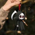 thumbnail image 3 of Adornos de Halloween para árbol de Navidad, adornos personalizados de fantasmas para Halloween, adornos colgantes de acrílico plano 2D para fiestas navideñas, decoración interior del hogar, para famil, 3 of 6