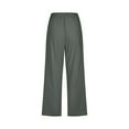 thumbnail image 5 of Capri Pants for Women, Cotton Elastic Beachs, 5 of 5