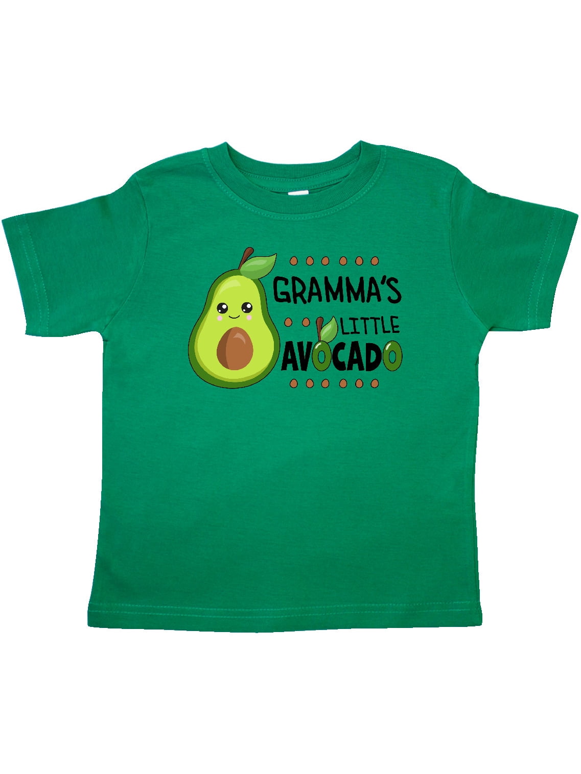 INKtastic Gramma's Little Avocado with Cute Baby Avocado Toddler T