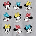 thumbnail image 3 of Disney - Mickey & Friends - Minnie Mouse - All the Expressions of Minnie - Men's Long Sleeve T-Shirt, 3 of 5