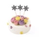 thumbnail image 2 of 10 Torta Del De Nieve De Del De Nieve Del BLESIY Primer plano de pastel de copo de nieve, 2 of 7
