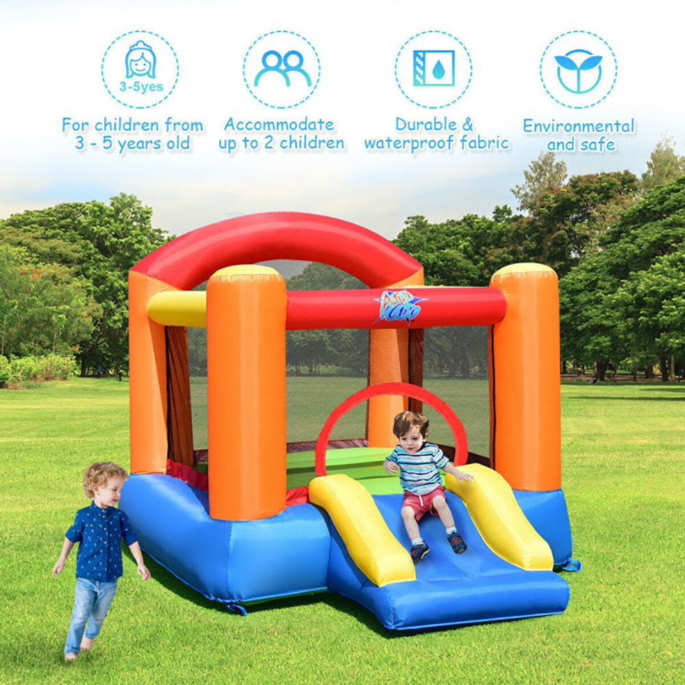 Aimee Lii Inflatable Bounce House Kids Slide Bouncer Jump Castle Playhouse, Kids Bounce House for 5+