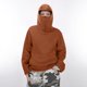 thumbnail image 1 of Sudadera con capucha de manga larga para niños, de invierno, de color liso, para deportes de ocio, con bolsillos, para niñas, de poliéster, 1 of 8