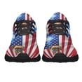 thumbnail image 5 of Boxer Christian Cross American Flag Us Shoes Women's Fashion Sneakers Tennis Running Shoes for Men Women Black Size 9, 5 of 7