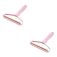 thumbnail image 3 of Injueey Eliminador de pelusas Plástico Metal Ropa Cepillo de tela Manual Portátil Rodillo para eliminar el cabello ty Rosado 2piezas Injueey CBP051072, 3 of 6