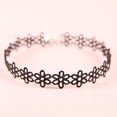 thumbnail image 4 of Ladies Choker Decorative Retro Flower Design Lace Choker Clavicle Necklace, 4 of 10