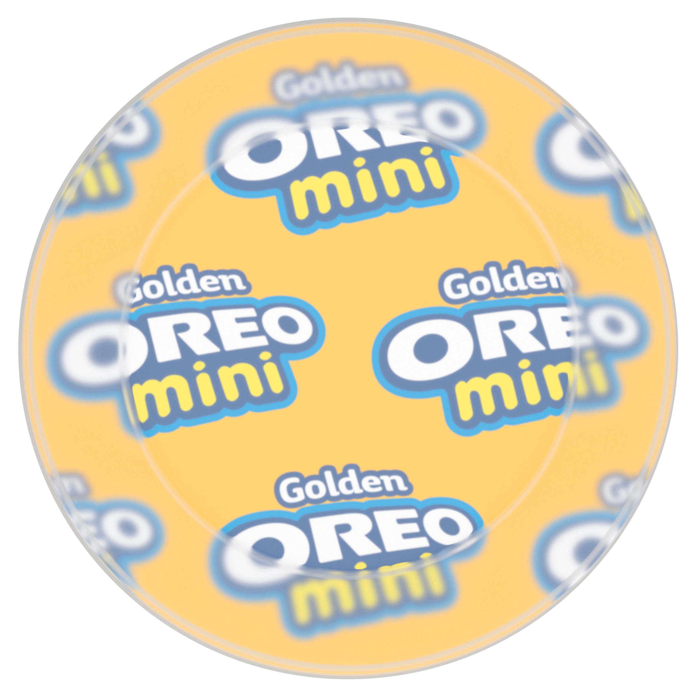 OREO Mini Golden Sandwich Cookies, Vanilla Flavor, 1 Go-Pak Cups