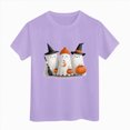 thumbnail image 5 of CAUYDY Toddlers Halloween Pajamas Short Sleeve Shirt Baby Kids Girl Ghost Pjs Jammies Lounge Sleepwear Sizes 2-3 Years, 5 of 6