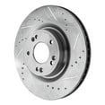 thumbnail image 6 of Detroit Axle - Front Brake Rotors for 2009-2011 Hyundai Genesis, Drilled and Slotted Disc Brake Rotors Replacement : 12.60" inch Rotor, 6 of 7