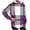 Purple [New Arrivals: Mix, Match & Save], variant on Women's Breastfeeding Zipper Hooded Jacket Long Sleeve Sweatshirt Pullover Top Nursing Maternity Casual Loose Fit Warm Fleece Outerwear Gift for Mom | CSEONE,Wine XL