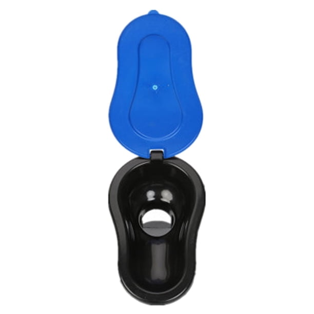 Inteprter Temporary Toilet Squatting Toilet for Worker Construction Site Use Juegos de accesorios de baño Azul