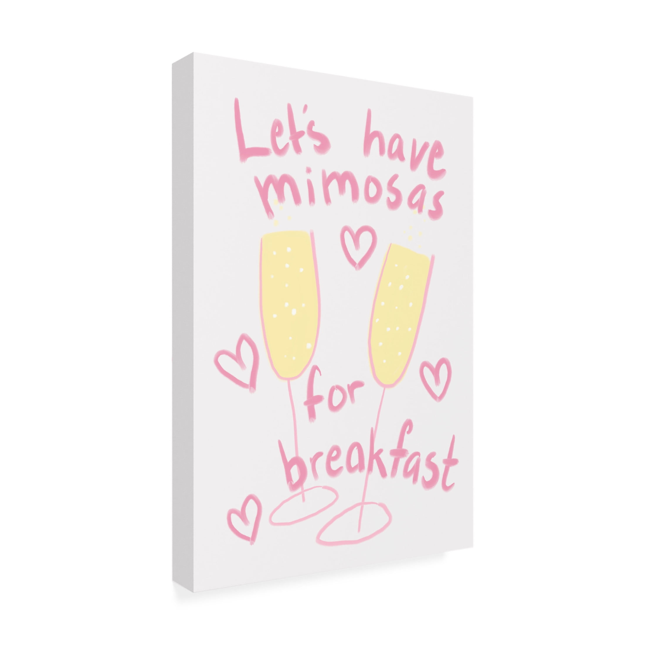 Trademark Fine Art Athene Fritsch  Mimosas Canvas Wall Art