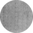 thumbnail image 1 of Ahgly Company Indoor Round Abstract Gray Contemporary Area Rugs, 5' Round, 1 of 1