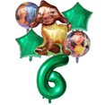 thumbnail image 3 of 6 piezas de globos de deseos con forma de oveja Asha, regalos de dibujos animados de Disney, globos de feliz cumpleaños, decoración con números, suministros para baby shower, regalos, 3 of 5