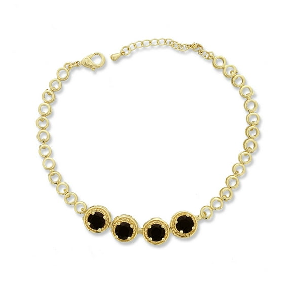 Kaash Customs Gold Anklets For Adults, Summer Anklets for her, gift, Gift for her CZ Stone Ankle Bracelets For Summer, Foot Jewelry, Gold Anklets, Summer Anklets For Her, Gift