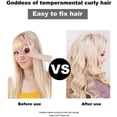 thumbnail image 3 of Rizadores sin calor para cabello largo, juego de rulos sin calor con cinta de seda y pinza para ondas nocturnas., 3 of 5