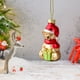 thumbnail image 5 of Christmas Glass Ornament Set Unique Snowman And Tree Decorations For Holidays Home Decor, 5 of 6