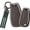 National Flag-brown, variant on Key Fob Cover Compatible with Chevrolet Cruz Cavalier Trax Trailblazer 2010-2023 Keychain Case Holder Protector,Long-black