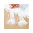 thumbnail image 5 of INSPIRE CHIC Women's Pearl Floral Lace Gloves Female Polka Point Finger Length Arm Sleeves for Grace Female Bridge Wedding Party Dating White1, 5 of 6