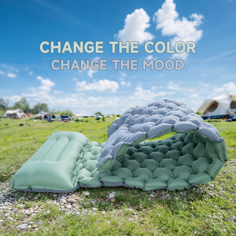 Aonhom Camping Sleeping Pad, Ultralight with Foot Pump photo 6