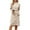 APRICOT, variant on LANPULUX Turtleneck Sweater Dress for Women Pullover Sweater Wool Sweater Long Sleeves