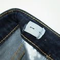 thumbnail image 5 of KIDSCOOL SPACE Little Boys Jeans,Elastic Band Inside Straight Fit Stretchy Soft Denim Slim Pants,4-5 Years, 5 of 6
