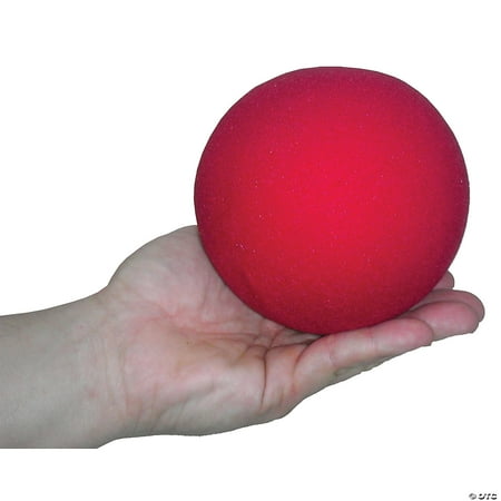 Costumes For All Occasions LA62RD Sponge Ball 5 Inch Red