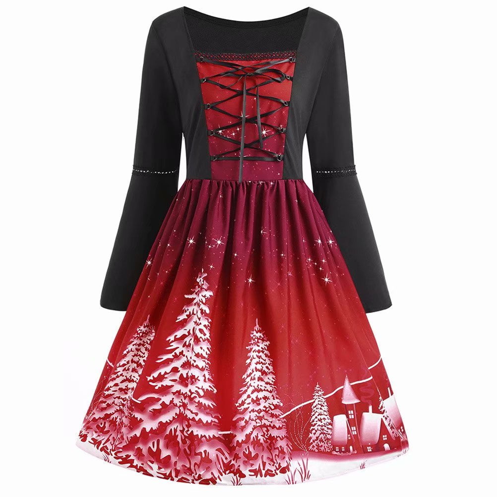 christmas swing dresses