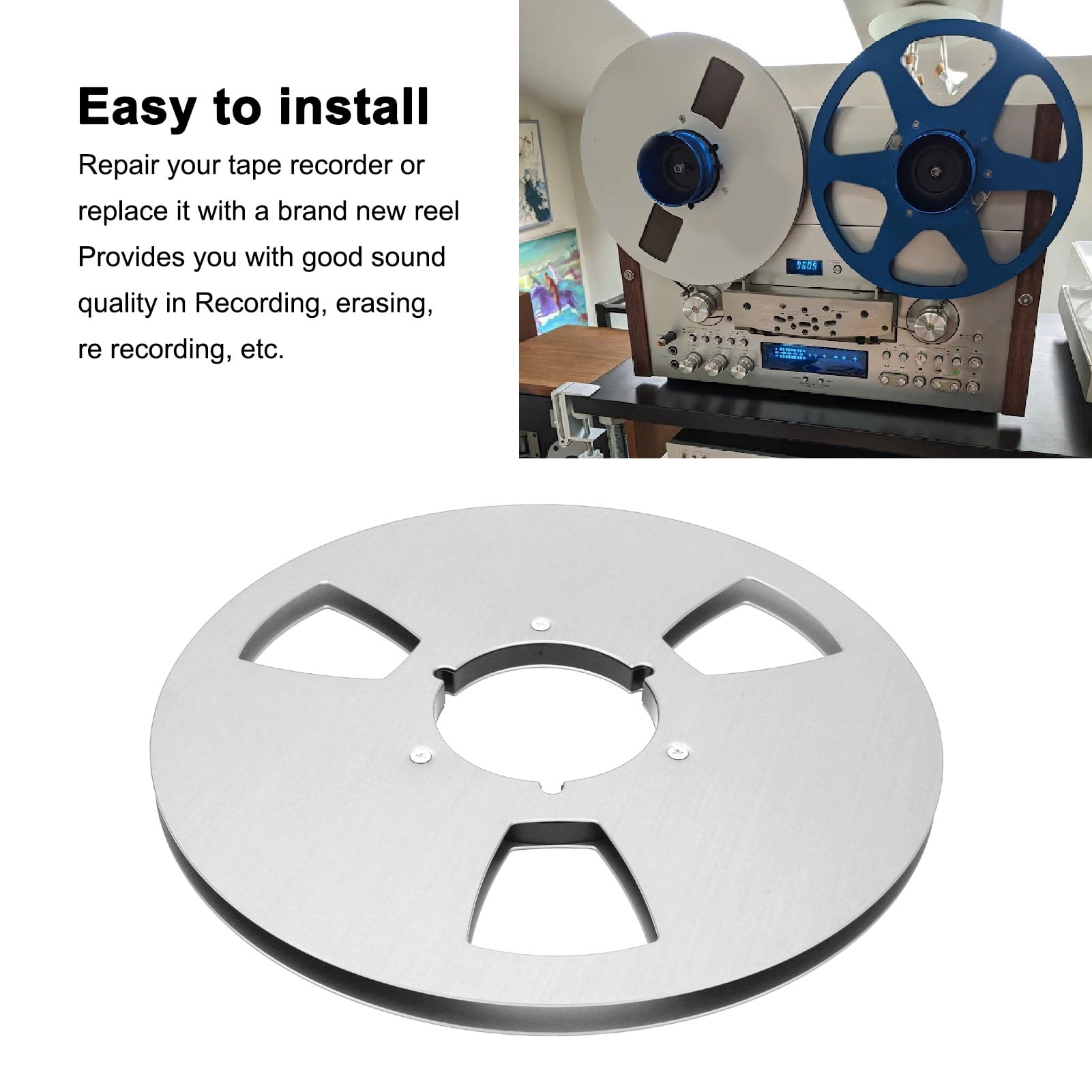 Concon 1/4 10.5 Inch Empty Tape Reel 6 Hole Opening Machine Part Takeup Kit Ro I.1119232600 - View #12