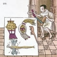 thumbnail image 2 of Aztec Craftsman. Nan Aztec Craftsman In A Workshop. Drawing From The Codex Florentino C1540 A Treatise Compiled By, 2 of 4