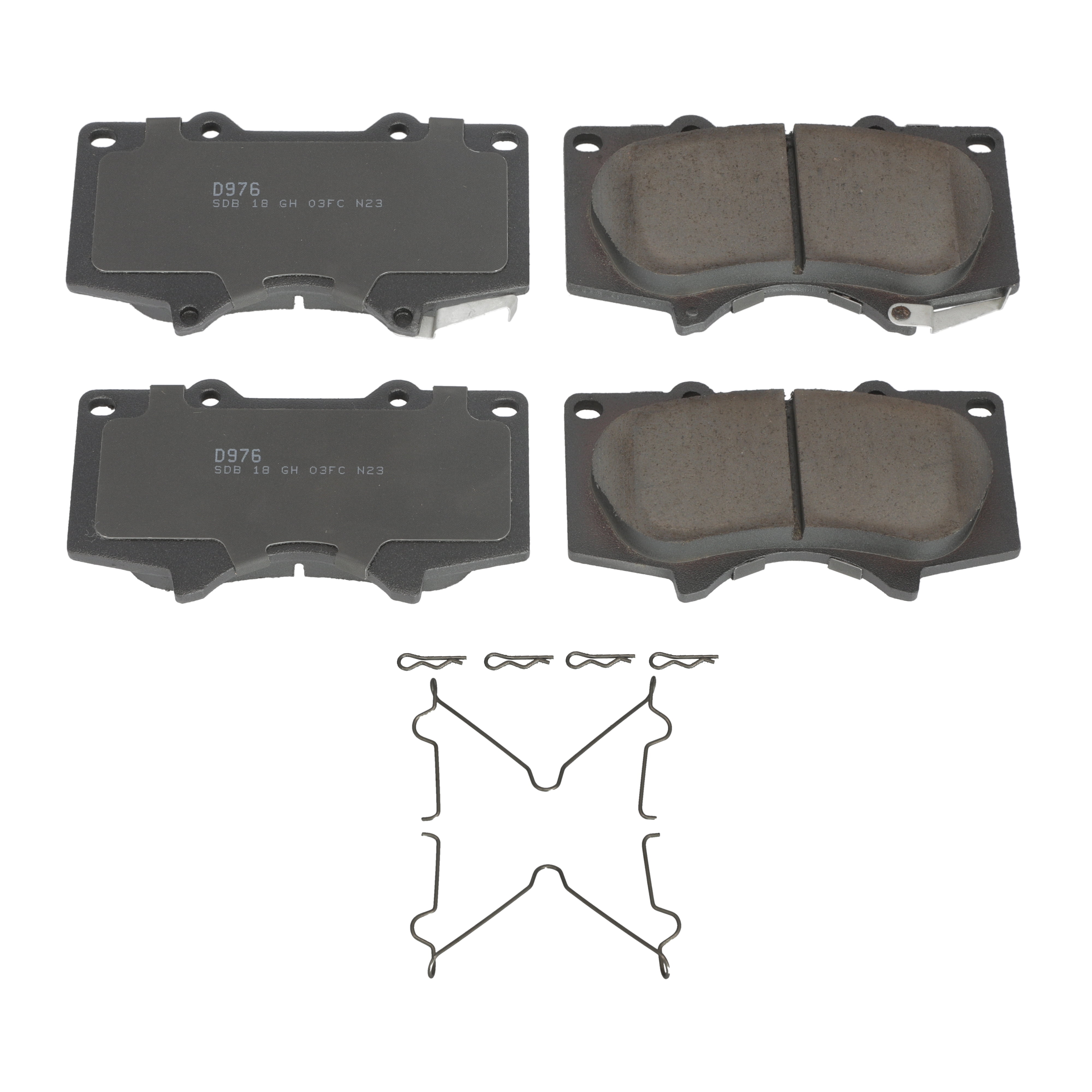 Winstop Brake Pad Set, Front WS.0976.0.C, Toyota 4Runner 2022-2003