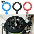 thumbnail image 3 of 3pcs Fishing Reel Wire Cup Belt Silicone Wire Cup Mouth Prevent Collision Protection Cover Spinnings Reel Handle Belt Accessory, 3 of 7