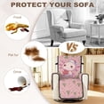 thumbnail image 5 of TSOVTHRID Axolotl Christmas Tree Pink Print Recliner Slipcover Lazy Boy Recliner Chair Cover Non-Slip Recliner Couch Covers Reclining Covers with Pocket Furniture Protector for Home Christmas Decor, 5 of 7