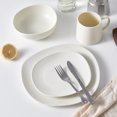 thumbnail image 6 of Stone + Lain Delilah Porcelain Collection Dish Set, 6 Salad Plates Service for 6, Cream, 6 of 6