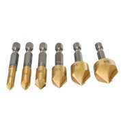 Hyper Tough 6 Piece Countersink Bit Set