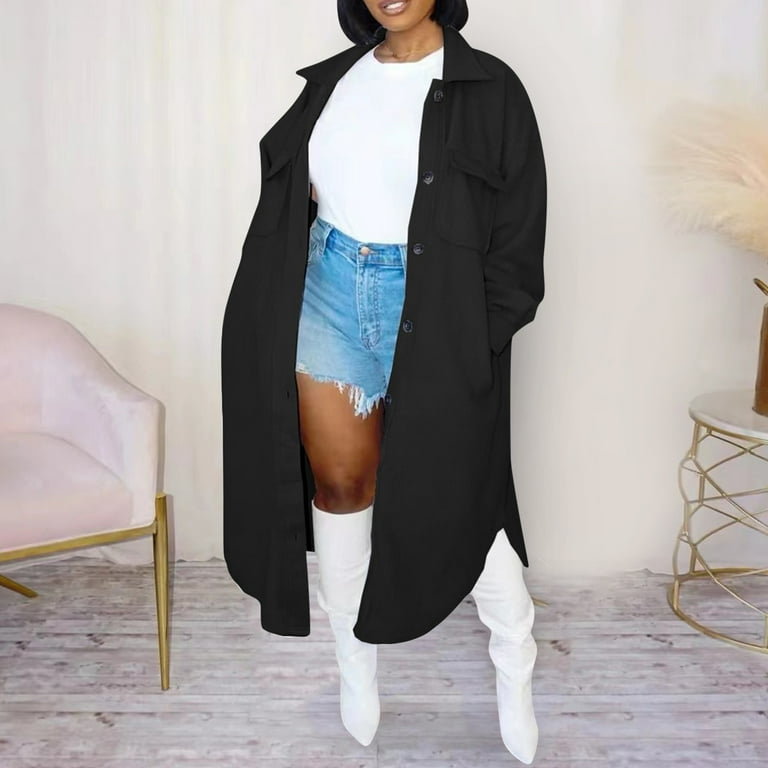 plus Size Lightweight Jacket Things for Mom Women Fashion Solid