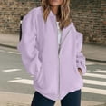 thumbnail image 1 of IMENGL Sweatshirt jacket long sleeve solid color, Multicolor L, Size M-3XL, 1 of 8