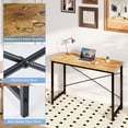thumbnail image 7 of CONCETTA 47 Inch Computer Desk, Simple Farmhouse Table for Gaming Table or Office Use, Writing Desk for Small Space, Rust, 7 of 7
